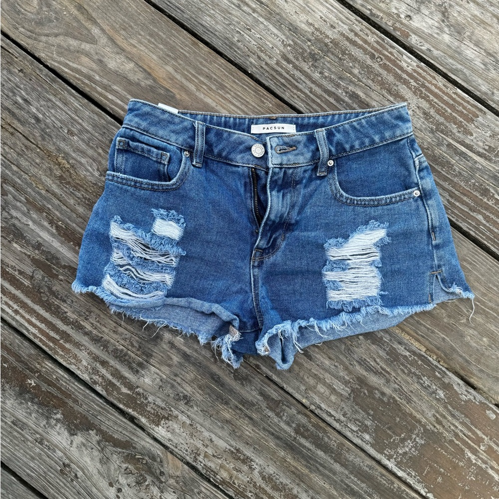 Pacsun shorts dark blue